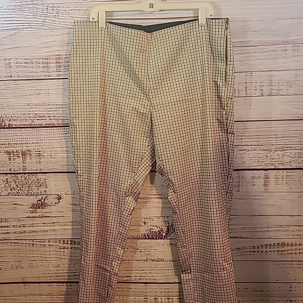 a new day rayon stretch plaid trouser
